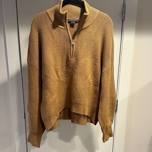 French Connection Camel Knit Sweater